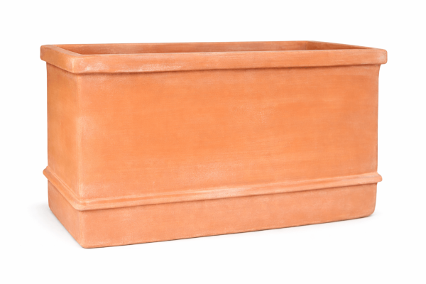 Cassetta Alta Liscia – klassischer Terracotta-Blumenkasten aus Impruneta